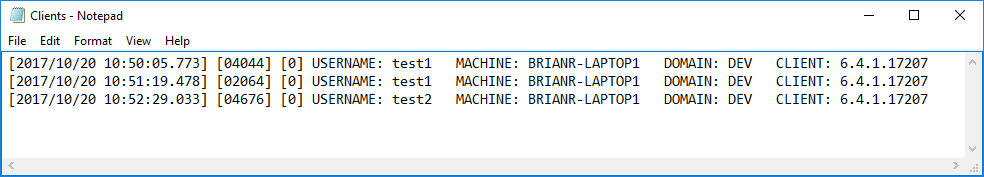 5. After adding the new values, it should look lik