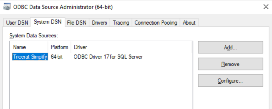 ODBC Driver 17 for SQL Server