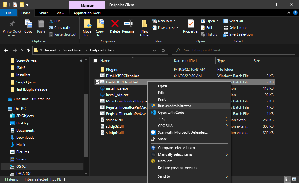 Protocol DLL location