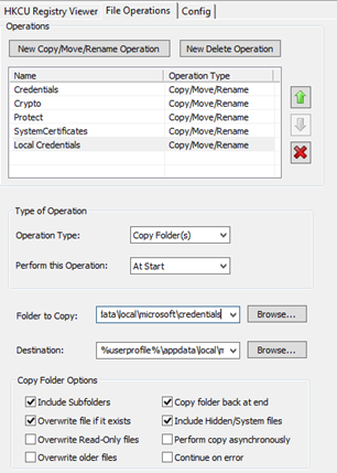 6. Verify that the profile object is assigned to u