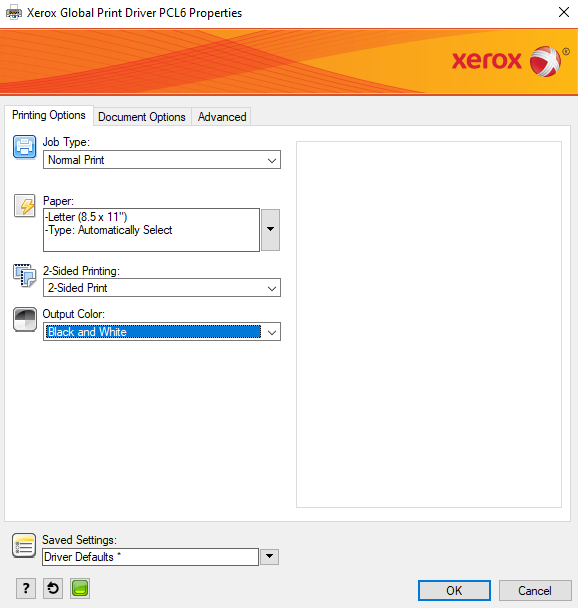 Native printer driver preferences - Page 2